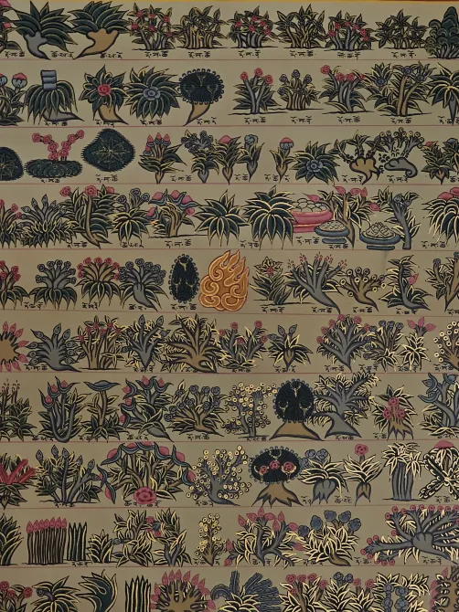 Medicine Plant Thangka