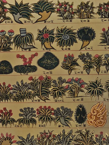 Medicine Plant Thangka